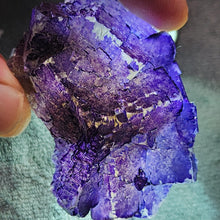 Load image into Gallery viewer, ✨ Raw Purple Fluorite – Clarity, Focus &amp; Spiritual Insight ✨
