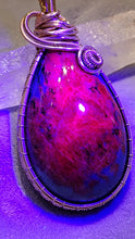 Load image into Gallery viewer, 💚 Ruby Zoisite Wire-Wrapped Pendant (In-House Customised)💕
