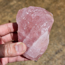 Load image into Gallery viewer, 🌸 Raw Rose Quartz Crystal from Madagascar – Love, Harmony &amp; Healing
