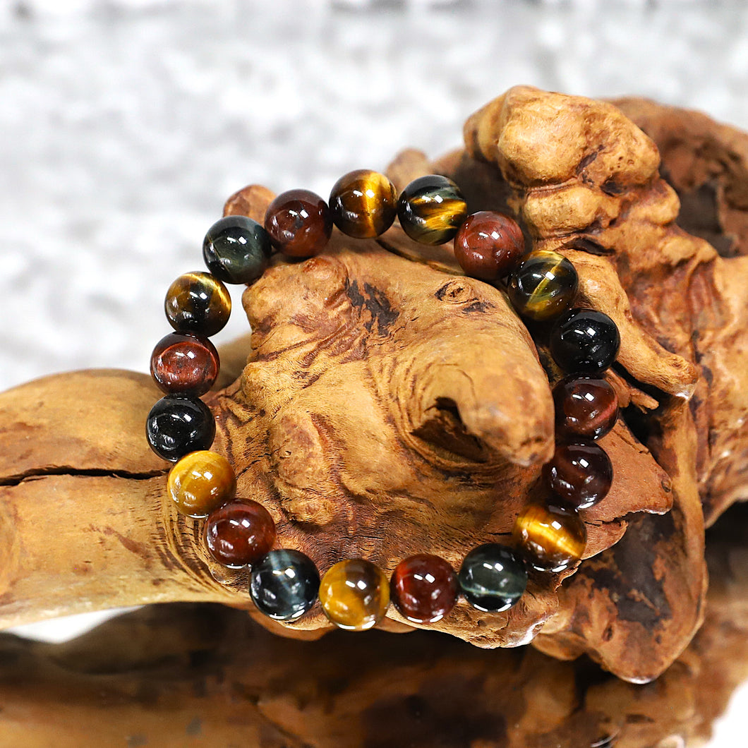 3-Tone Tiger Eye Bracelet