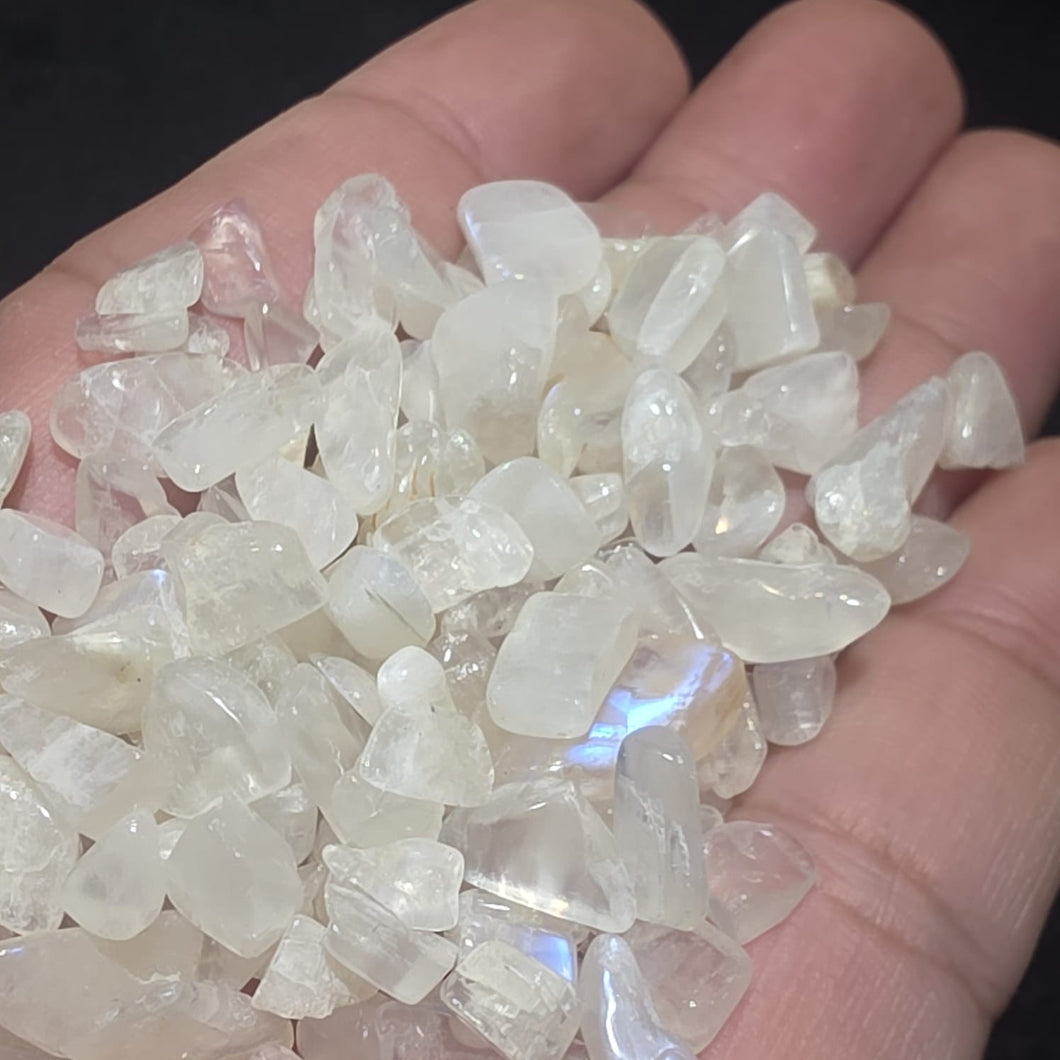 Moonstone Loose Crystal Bits – Intuition & Balance
