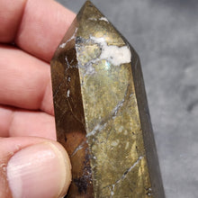Load image into Gallery viewer, 🌈 Chalcopyrite Pointer – Amplify Energy &amp; Manifest Your Intentions

