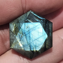 Load image into Gallery viewer, ✨ Natural Labradorite Cabochon  – Iridescent Flash  | For Jewelry Making, Healing &amp; Collection
