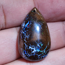 Load image into Gallery viewer, Natural Boulder Opal Pendant from Australia – Unique &amp; One-of-a-Kind
