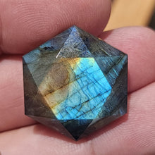 Load image into Gallery viewer, ✨ Natural Labradorite Cabochon  – Iridescent Flash  | For Jewelry Making, Healing &amp; Collection

