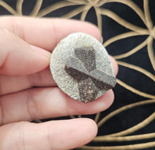 Load image into Gallery viewer, ✨ Staurolite Fairy Cross — Nature’s Talisman of Protection &amp; Blessings ✨

