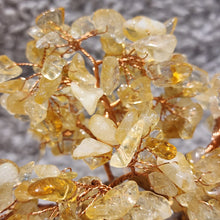 Load image into Gallery viewer, Citrine Crystal Tree with Yuan Bao Base – Prosperity &amp; Abundance Feng Shui Decor
