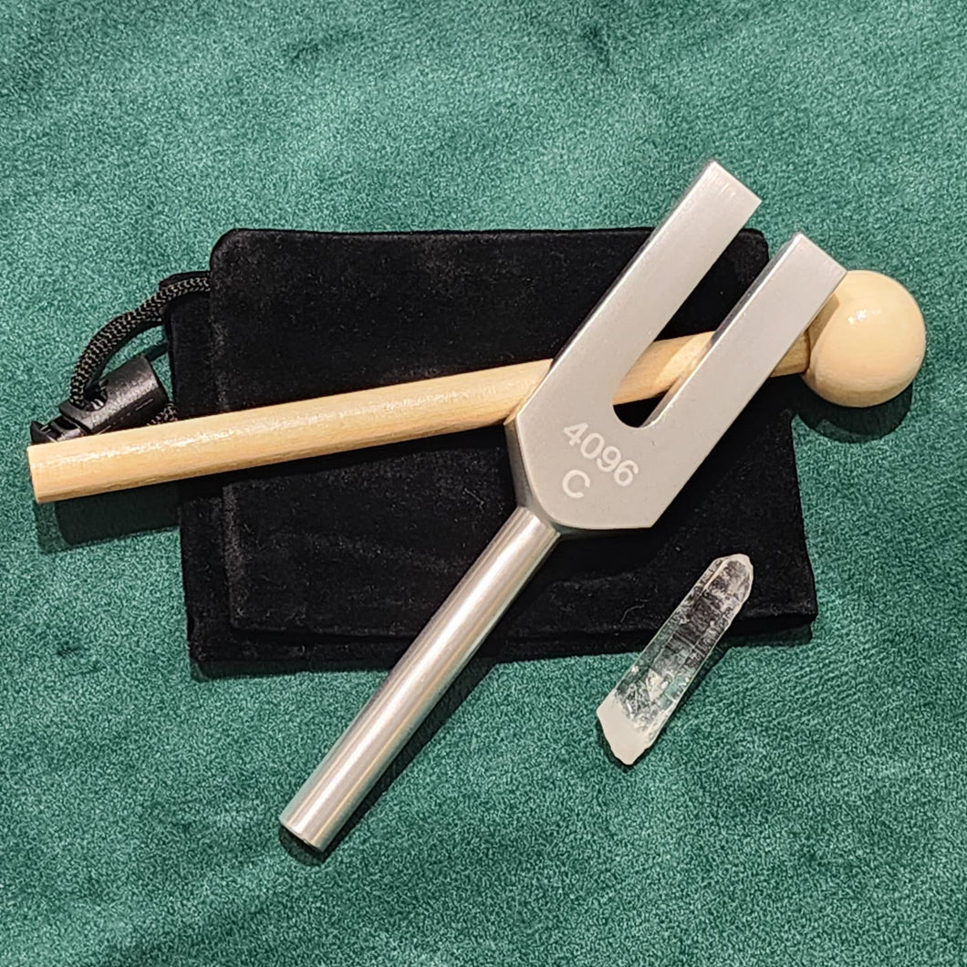 Special Bundle: 4096 Hz (C) Tuning Fork and receive a FREE Lemurian Seed Crystal 💎