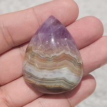 Load image into Gallery viewer, 💜✨ Amethyst &amp; Crazy Lace Agate Pendant — Calm Spirit, Joyful Heart ✨🧡
