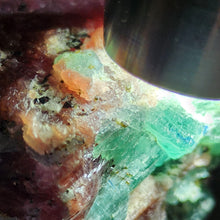 Load image into Gallery viewer, 🔥 Raw Ruby with Blue-Green Kyanite 🔥
