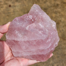 Load image into Gallery viewer, 🌸 Raw Rose Quartz Crystal from Madagascar – Love, Harmony &amp; Healing
