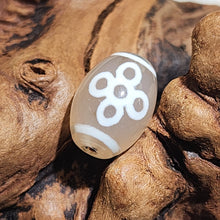 Load image into Gallery viewer, 🤍 White Agate Dzi Bead – Purity, Protection &amp; Balance
