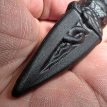 Load image into Gallery viewer, Obsidian Vajra Phurba – Sacred Dagger of Protection
