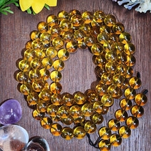 Load image into Gallery viewer, Blue Amber 108 Beads
