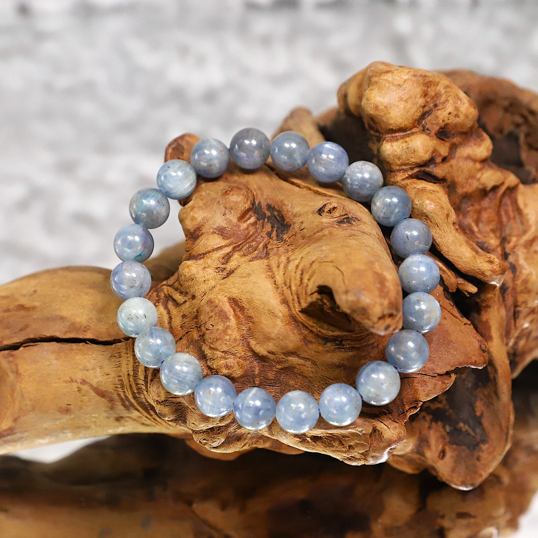 Blue Kyanite with Orange Kyanite Bracelet