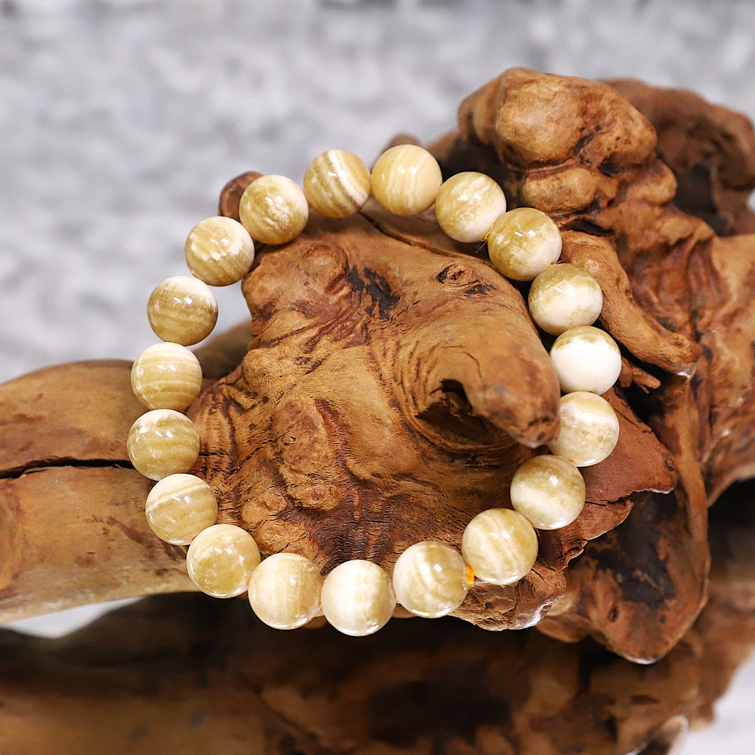 Butterscotch Calcite Bracelet