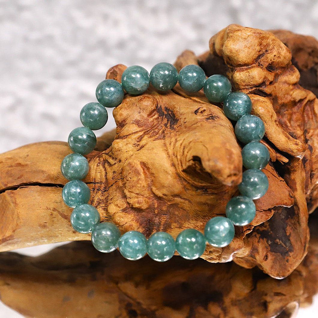 Cat Eye Green Apatite Bracelet