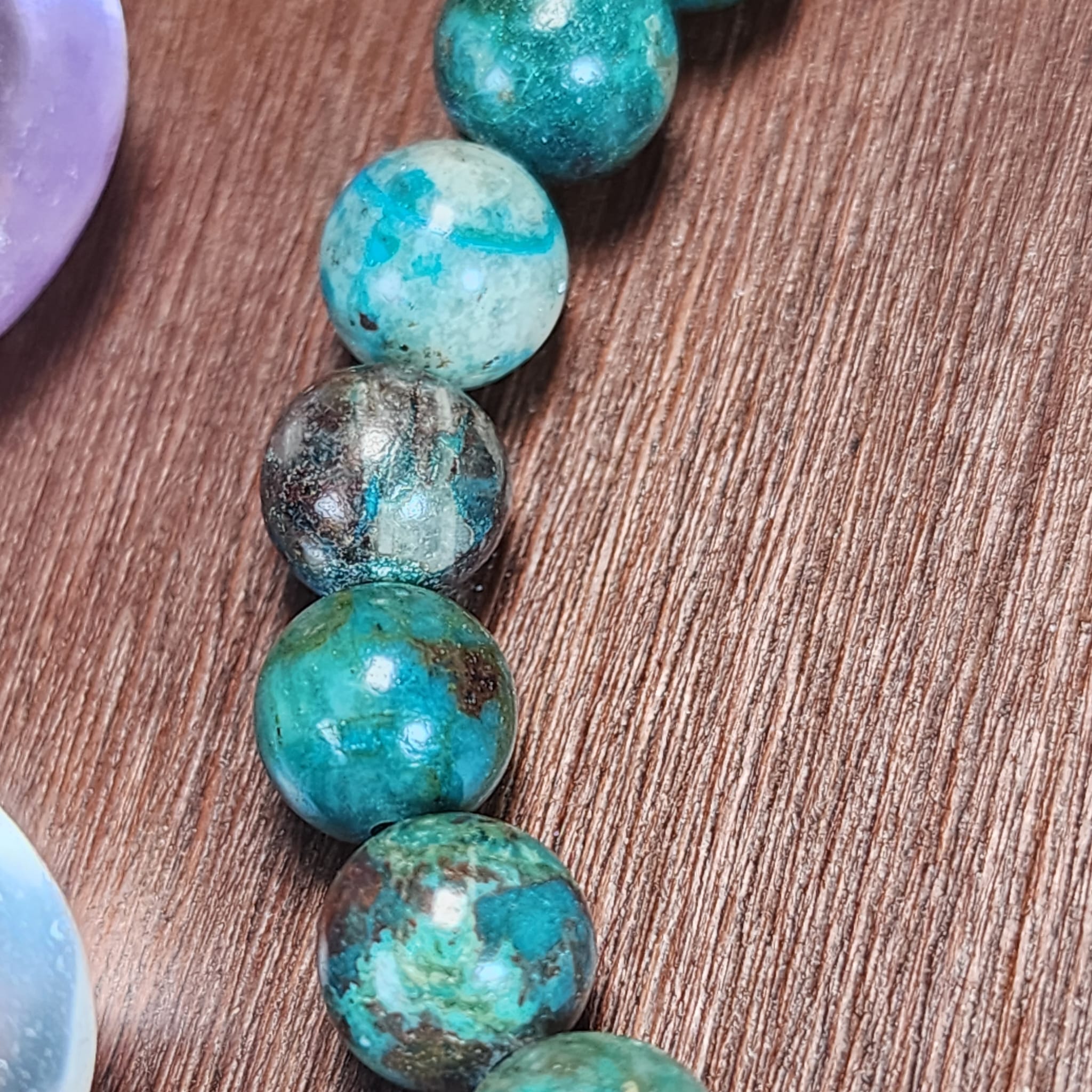 Chrysocolla beads 2025