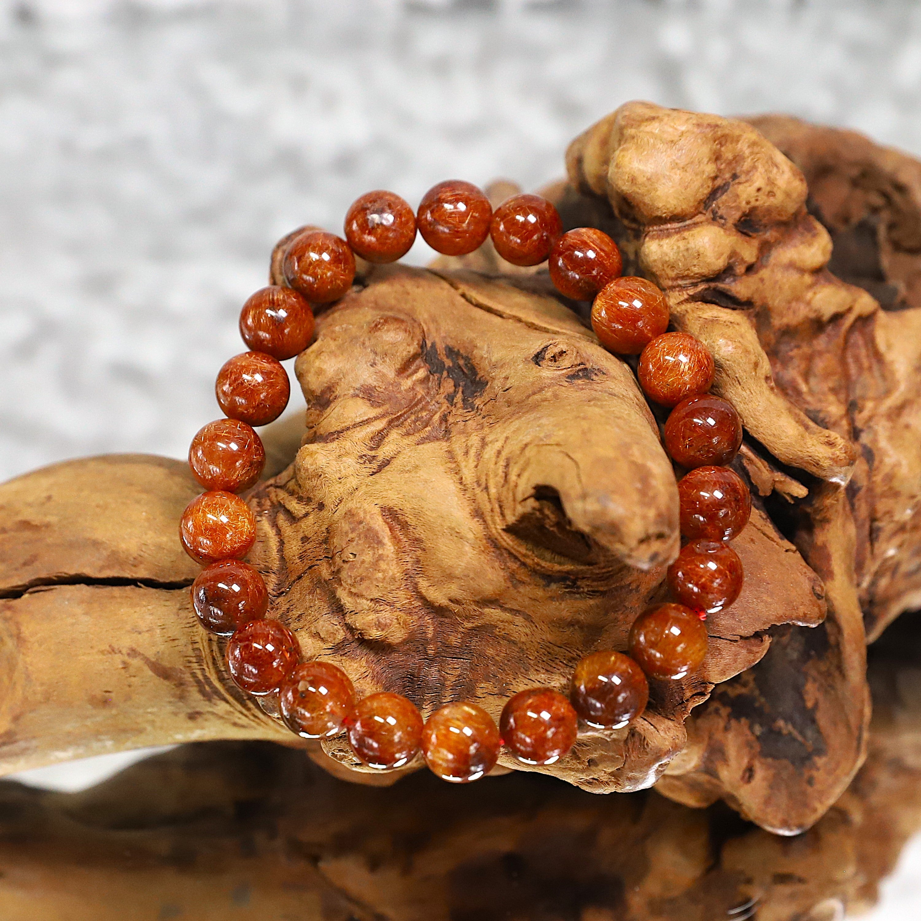 Copper Rutiles Bracelet – Wealth & Clarity – Living Gems SG