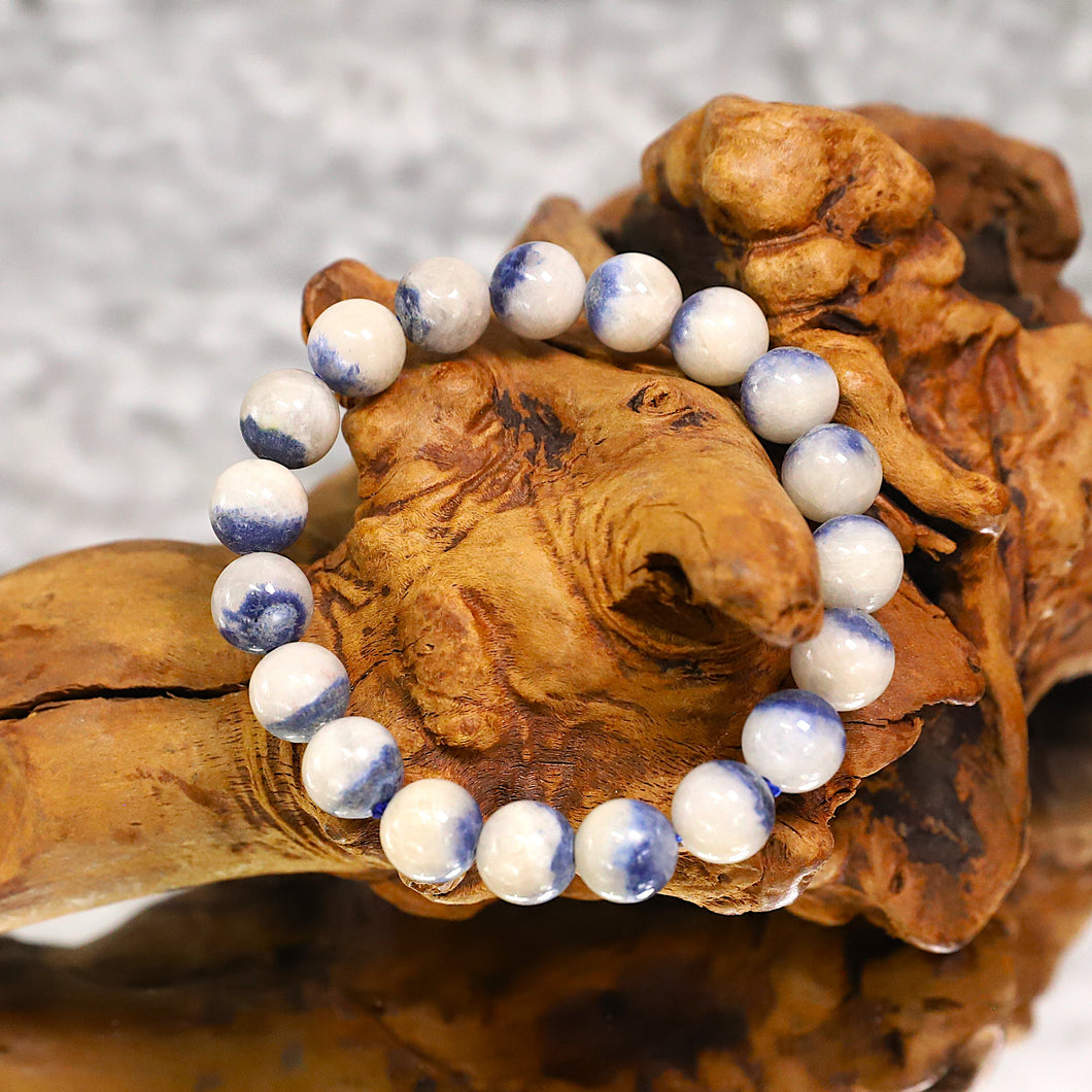 Dumortierite (Half Blue) Bracelet