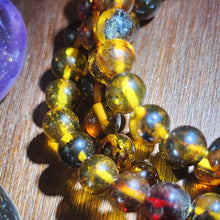 Load image into Gallery viewer, Flower Amber 108 Beads

