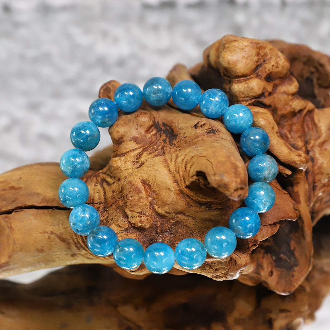 Blue Apatite (Good Grade) Bracelet