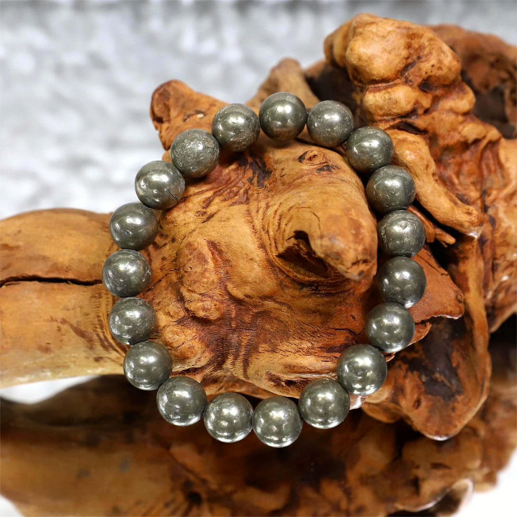 ✨ Pyrite Bracelet – The Stone of Wealth & Protection ✨