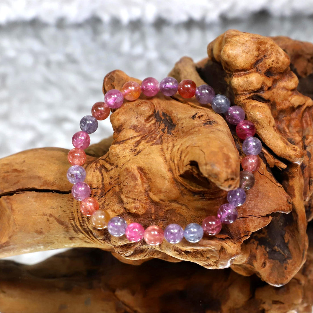 ✨ Radiate Positive Energy with Our Multi-Color Spinel Bracelet! ✨