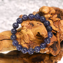 Load image into Gallery viewer, Iolite (Good Grade) Bracelet – Intuition, Mental Clarity &amp; Inner Guidance · 2026 Zodiac Guidance: Snake

