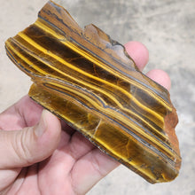 Load image into Gallery viewer, ✨💛 Powerful Yellow Tiger Eye Slab – Protection, Wealth &amp; Success 💛✨
