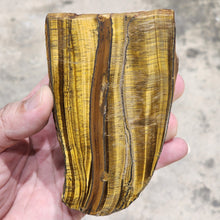 Load image into Gallery viewer, ✨💛 Powerful Yellow Tiger Eye Slab – Protection, Wealth &amp; Success 💛✨
