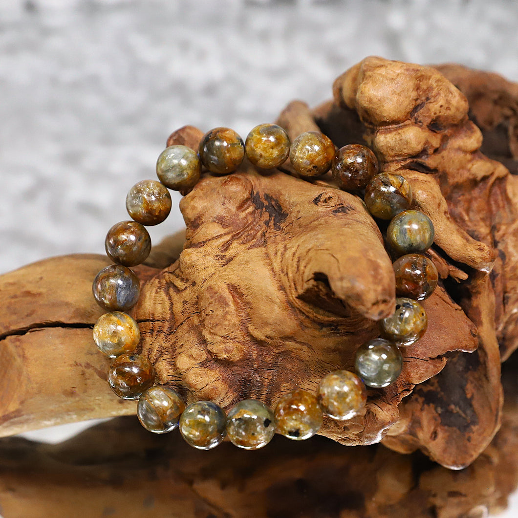 Introducing the Orange Kyanite with Mica Bracelet