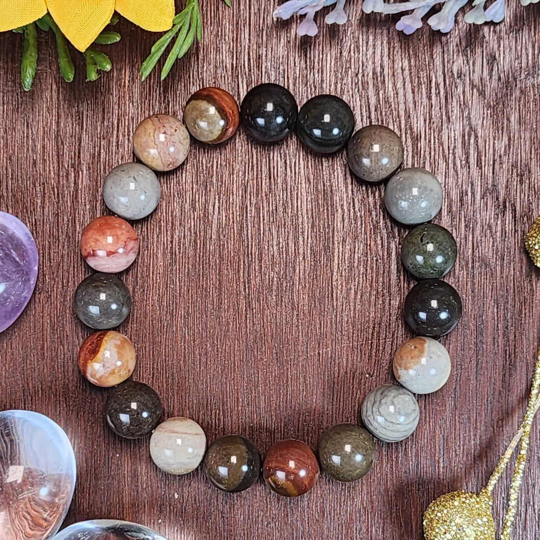 Polychrome Jasper Bracelet