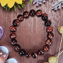 Load image into Gallery viewer, Red Tiger Eye Bracelet
