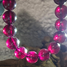 Load image into Gallery viewer, Rhodolite Garnet Bracelet – 紫牙乌石榴石手链
