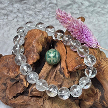 Load image into Gallery viewer, Herkimer Diamond Bracelet – Clarity, Alignment &amp; High Vibration · 2026 Zodiac Guidance: Tiger
