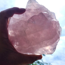 Load image into Gallery viewer, 🌸 Raw Rose Quartz Crystal from Madagascar – Love, Harmony &amp; Healing
