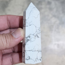 Load image into Gallery viewer, ✨🤍 Howlite Pointer – Calm • Patience • Peace 🤍✨
