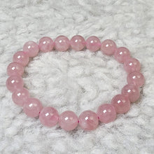 Load image into Gallery viewer, 💗 Old Mine Rose Quartz Bracelet – Timeless Love, Deep Heart Healing 💗
