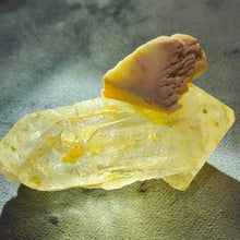 Load image into Gallery viewer, ✨ Citrine with Calcite, Feldspar &amp; Muscovite – Abundance &amp; Clarity ✨
