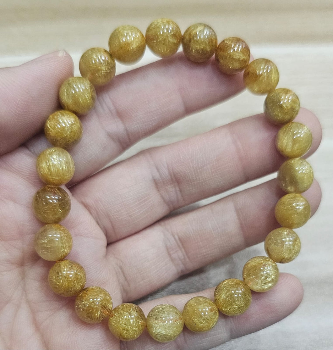 Good Grade Golden Rutiles Bracelet