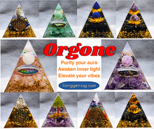 Load image into Gallery viewer, Transform Your Space with Powerful Orgone / Orgonite Pyramids!
