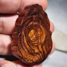 Load image into Gallery viewer, Hainan Rosewood Carving Pendant – Guanyin &amp; Laughing Buddha

