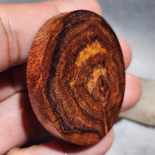 Load image into Gallery viewer, Hainan Rosewood Carving Pendant – Guanyin &amp; Laughing Buddha
