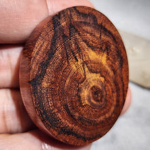 Load image into Gallery viewer, Hainan Rosewood Carving Pendant – Guanyin &amp; Laughing Buddha
