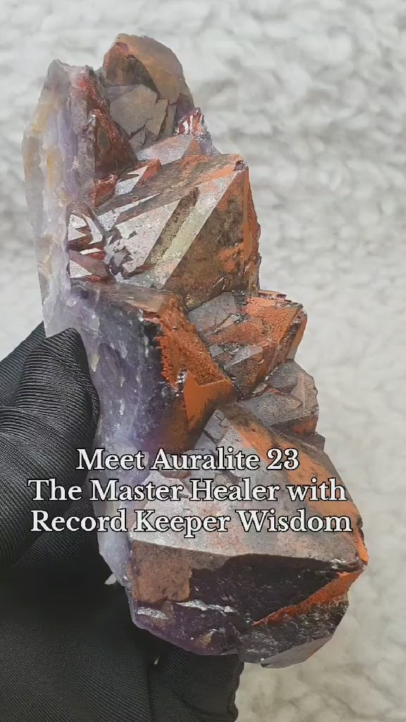 🔮 Auralite 23 with Record Keeper – The Master Healer Stone