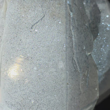 Load and play video in Gallery viewer, Specular Hematite in Quartz (Madagascar) – 马达加斯加镜铁矿共生白水晶矿标
