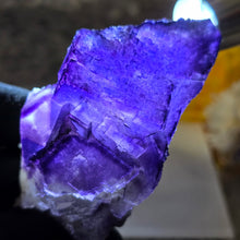 Load image into Gallery viewer, Purple Fluorite Specimen (Mexico) – 墨西哥天然紫色萤石矿物标本
