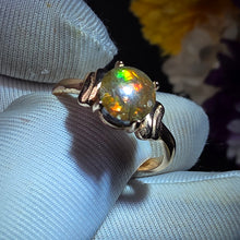 Load image into Gallery viewer, Ammolite Ring (Adjustable) – 斑彩螺可调节戒指
