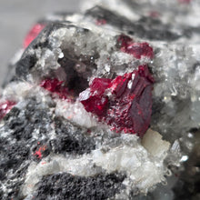 Load image into Gallery viewer, Raw Cinnabar with Dolomite Display (Big) – 天然朱砂共生白云石大型摆件
